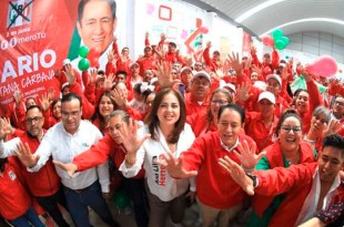 Cierre de campaña en Villa Victoria de Mario Santana