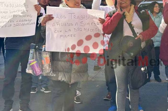 #Video: Secretaria de Salud del #Edoméx pidió ayuda a sindicato para evadir protesta; filtran audio