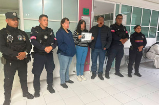 La adolescente se había ausentado voluntariamente desde el mediodía y permaneció cerca del Mercado Juárez.