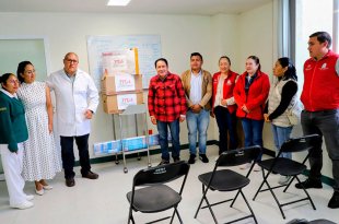 Mario Santana Carbajal y el Cabildo entregaron medicamentos e insumos al Hospital Guadalupe Victoria para respaldar la atención de pacientes.