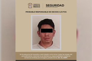El detenido fue identificado como Juan “N”, de 37 años, quien fue informado de sus derechos legales y puesto a disposición del MP