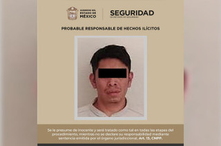 El detenido fue identificado como Juan “N”, de 37 años, quien fue informado de sus derechos legales y puesto a disposición del MP