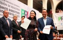 Recibe PRI dos solicitudes de fórmulas para dirigir al partido en Edomex