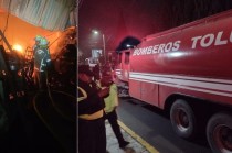 Debido a la magnitud del siniestro, cuerpos de Protección Civil de Toluca, Metepec, Ocoyoacac y Lerma acudieron al lugar para colaborar en las labores de control.