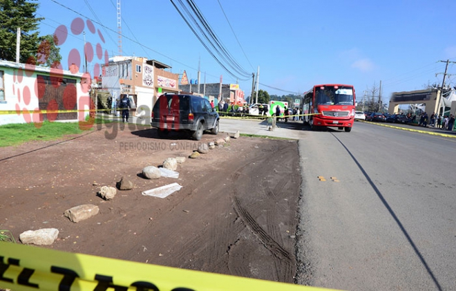 Se opone al asalto y lo matan en autobús en Tecámac