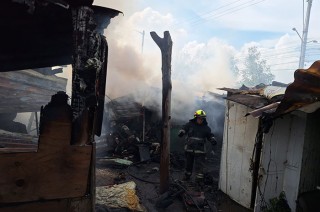 Un fuerte incendio Cuautitlán Izcalli