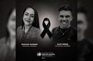 La ONU-DH pidió que los asesinatos de Roxana Guzmán y Alex Serna se investiguen como posibles ataques contra la libertad de expresión y exigió justicia para ambos casos.