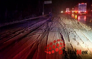 Primera tormenta invernal llega al norte de México