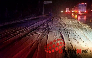 Primera tormenta invernal llega al norte de México