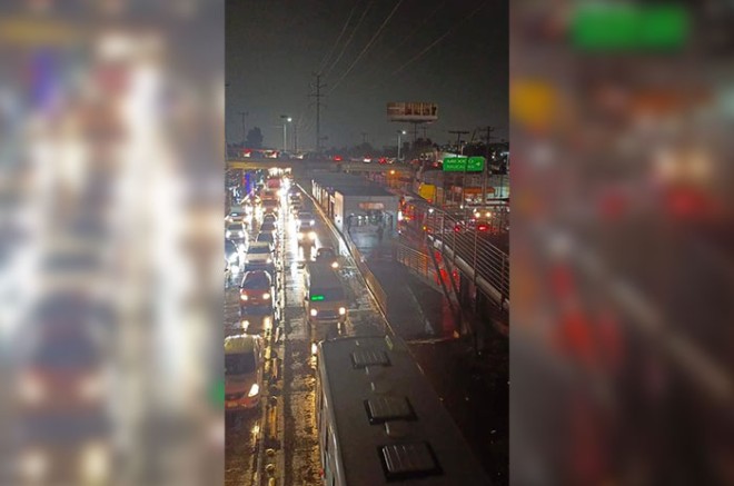 Lluvias caen en el Valle de México