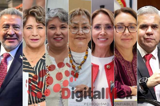 Horacio Duarte, Delfina Gómez, Luz Ma. Hernández, Martha Guerrero, Cristina Ruiz, Azucena Cisneros, Fernando Vilchis