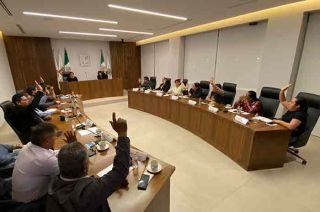 Se aprobó el nombramiento de la primera regidora Lilia Rivera Gutiérrez como Presidenta Municipal por el periodo de la licencia.