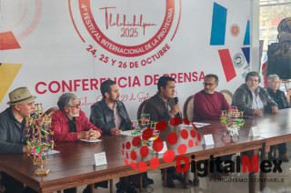 Almoloya de Juárez se prepara para recibir a visitantes nacionales e internacionales en el Cuarto Festival Internacional de la Pirotecnia Tlalchichilpan 2025.