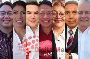 Azucena Cisneros, María Luisa Mendoza, Alejandro Moreno, Mario Delgado, Martha Guerrero, Marco Aurelio Carbajal, Herminio Cahue