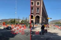 Las calles permanecerá cerrada durante dos semanas desde un costado del Cosmovitral hasta la calle Nicolás Bravo.