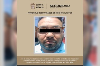 El sujeto fue interceptado en Boulevard Miguel Alemán y trasladado ante el Ministerio Público