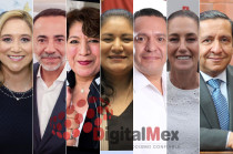 Ana Muñiz, Fernando Flores, Delfina Gómez, Beatriz García Villegas, Ricardo Moreno, Claudia Sheinbaum, Héctor Macedo