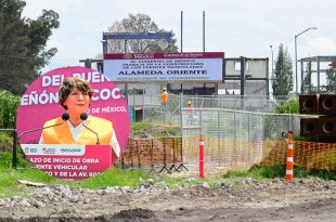 La administración de Delfina Gómez mantiene seguimiento a las obras de infraestructura vial para mejorar la movilidad.