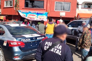 Policías de Capulhuac y municipios aledaños evitan el linchamiento de dos menores