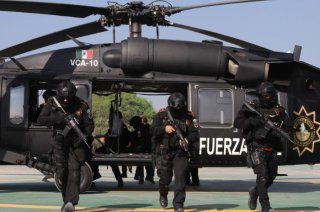 Elementos de seguridad participaron en el operativo realizado en la zona sur del Estado de México.