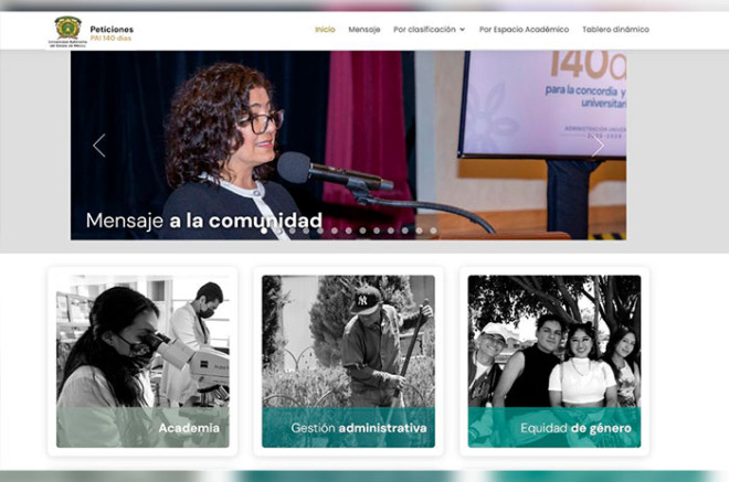 Disponible públicamente en https://pai140.uaemex.mx/Consulta , permite consultar solicitudes por dependencia, temática, costo, tiempo de ejecución y sector beneficiado