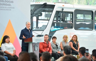 Instruye Del Mazo a facilitar denuncias por robo en transporte público