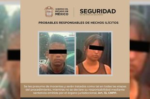 Un hombre y una mujer fueron detenidos tras presuntamente amenazar con armas a un comerciante.