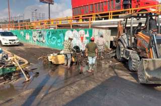 El arenero San Carlos se llenó de desechos