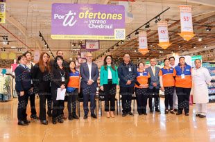 Laura González Hernández destacó la inversión de Chedraui en el Estado de México para la apertura de nuevas tiendas y generación de empleos.