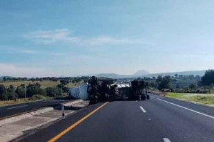 El accidente ocurrió en el kilómetro 46, a la altura de la comunidad de San Felipe Teotitlán