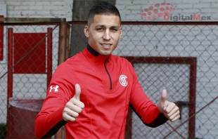 Llegó Fernando Tobio, el último refuerzo de los Diablos Rojos del Toluca