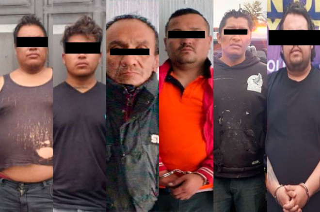 Fueron detenidas siete personas por delitos contra la salud, encubrimiento y alteración vehicular.