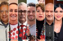 Higinio Martínez, Claudia Sheinbaum, Rubén Rocha, Pepe Couttolenc, Delfina Gómez, Jesús Antonio Esteva, Carmen Albarrán