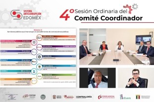 En la sesión se presentaron los avances de la Plataforma Digital Estatal, el Sistema I, relativo a la evolución patrimonial de servidores públicos