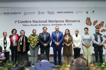Autoridades ambientales, representantes comunitarios y especialistas participaron en la Primera Cumbre Nacional Mariposa Monarca
