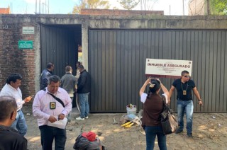 El domicilio fue asegurado tras la denuncia por despojo interpuesta por Guadalupe Chávez