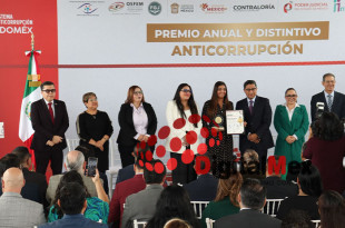 Reconocen en Edoméx a servidores públicos e instituciones que implementan modelos innovadores para prevenir y combatir la corrupción.