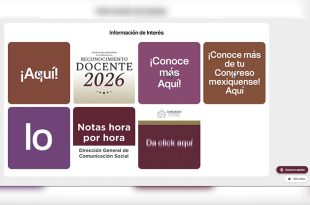 Con navegación más ágil, el nuevo portal del Congreso del Edoméx busca fortalecer la transparencia legislativa.