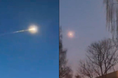 Video: Meteorito atraviesa el cielo de Europa y daña vivienda en Alemania