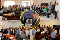 Durante la primera jornada, recorrió edificios judiciales, escuchó inquietudes y conoció necesidades de los juzgadores