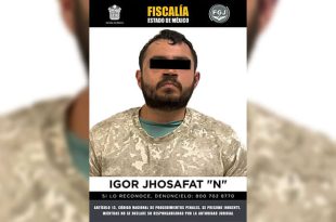 La FGJEM cumplimentó una orden de aprehensión contra Igor Jhosafat “N” por hechos ocurridos en la autopista México-Querétaro.