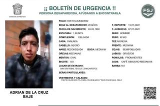 Fueron reportados ante autoridades del Programa para la Búsqueda y Localización de Personas Desaparecidas, No Localizadas, Ausentes y Extraviadas ODISEA.