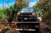 Los oficiales aseguraron la unidad y solicitaron su traslado a la Agencia del Ministerio Público de Villa Guerrero.