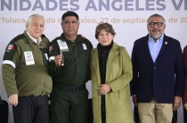 La gobernadora Delfina Gómez Álvarez destacó la labor de los integrantes de esta agrupación, que actualmente recorren mil 190 kilómetros en 21 rutas de la entidad,