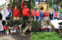 Villa Victoria invierte 200 millones en obras de encementado y tanque elevado, mejorando caminos, agua potable y servicios para la comunidad.