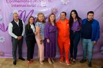 Autoridades y liderazgos partidistas acompañan a la diputada Lili Urbina en encuentro por el 8M en Tecámac