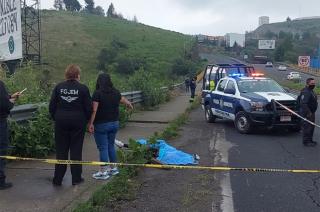La zona fue acordonada para las diligencias correspondientes y el levantamiento del cuerpo