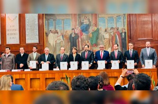 El presidente de la Junta de Coordinación Política subrayó la importancia histórica de este evento.