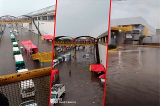 Intensas lluvias de esta tarde de miércoles