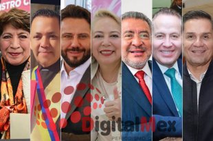 Delfina Gómez, Norberto Becerra, Anuar Azar, María de los Ángeles Zuppa, Horacio Duarte, Eruviel Ávila, Luis Montaño